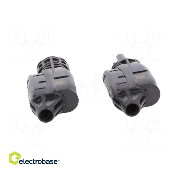 Connector: solar | male + female | "+" marking,"-" marking | 35A image 5