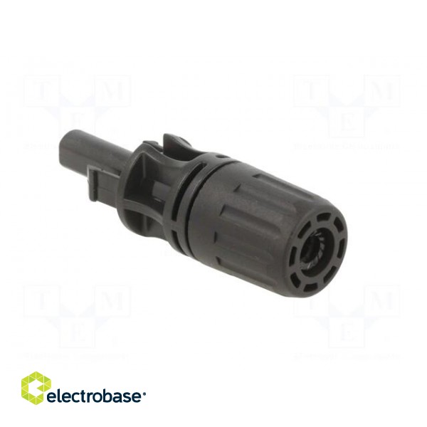 Connector: solar | male + female | straight | 6÷10mm2 | with contacts фото 4