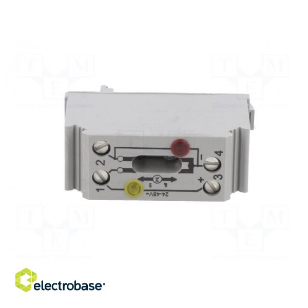 Splice terminal: rail | for DIN rail mounting | spring clamp | grey image 9