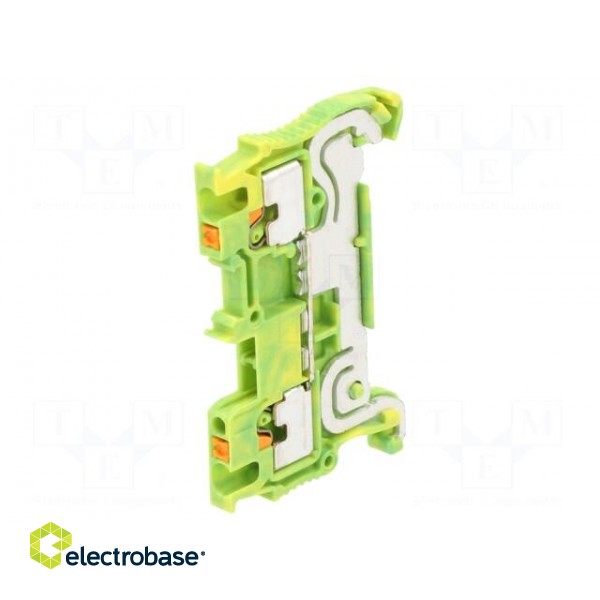 Splice terminal: rail | 0.14÷1.5mm2 | ways: 1 | terminals: 2 | push-in paveikslėlis 1