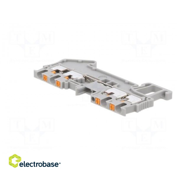 Splice terminal: rail | PT | 17.5A | 500V | for DIN rail mounting image 2