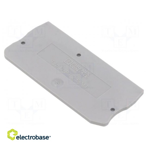 End plate | Width: 2.2mm | PT