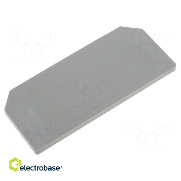 Bottom compenstaion plate | grey | polyamide | UKK5