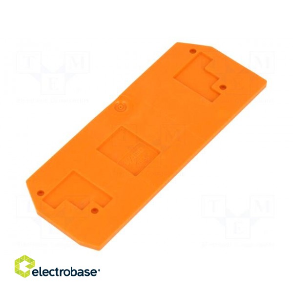 End/partition plate | Application: 283-9 | orange фото 1