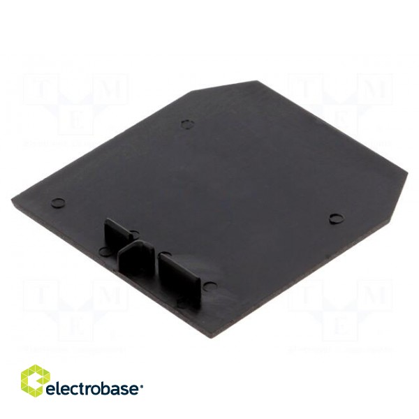 End/partition plate | Application: ZUG-G10 | black | Width: 1.5mm image 2