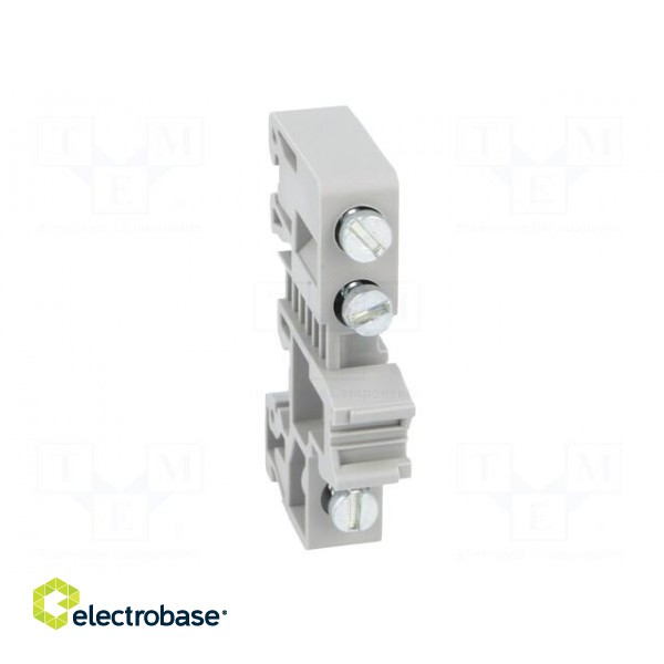 Holder | grey | Width: 9.5mm | TS32,TS35 | Ht: 35.3mm | L: 50.5mm фото 9