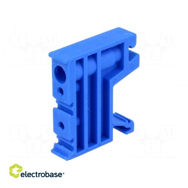 Holder | Application: ZG-G,ZUG,ZUG-G | blue | Width: 10mm | polyamide image 1