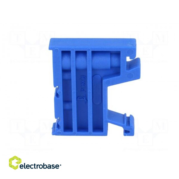 Holder | Application: ZG-G,ZUG,ZUG-G | blue | Width: 10mm | polyamide image 3