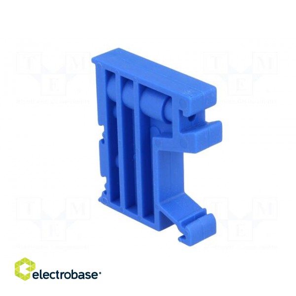 Holder | Application: ZG-G,ZUG,ZUG-G | blue | Width: 10mm | polyamide image 4