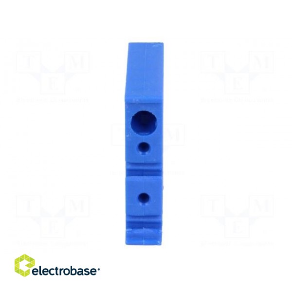 Holder | blue | Width: 10mm | polyamide | TS35 | -25÷120°C | UL94V-0 image 9