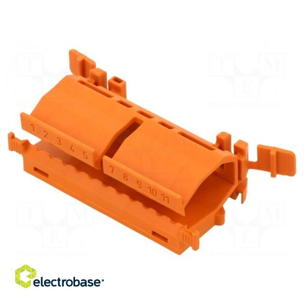 Mounting adapter | orange | 222 | TS35 image 1