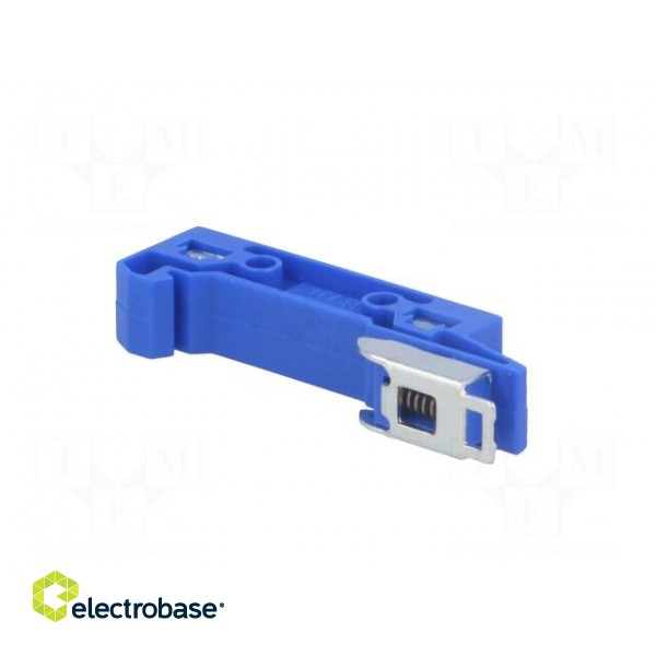 Mounting adapter | blue | DIN | Width: 11mm | polyamide | TS35 image 6