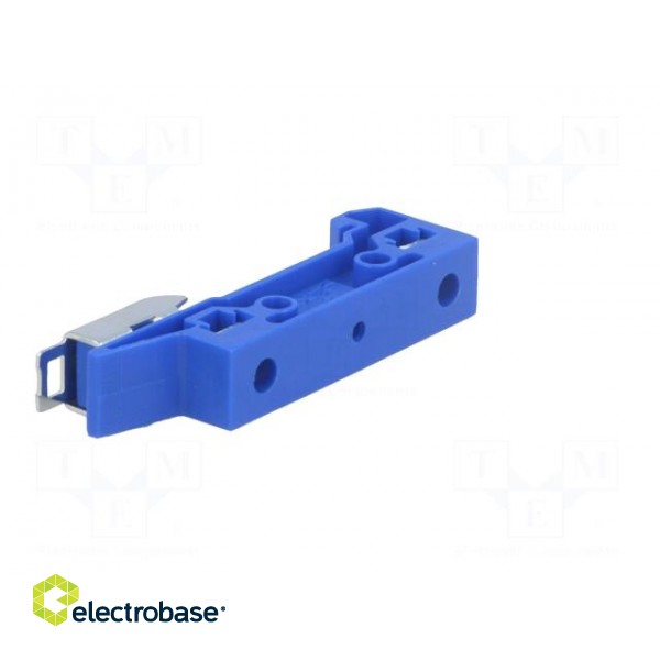 Mounting adapter | blue | DIN | Width: 11mm | polyamide | TS35 paveikslėlis 8