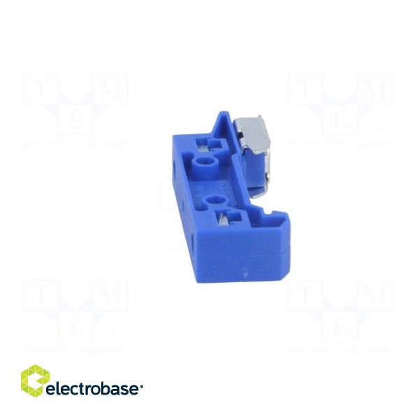 Mounting adapter | blue | DIN | Width: 11mm | polyamide | TS35 image 3