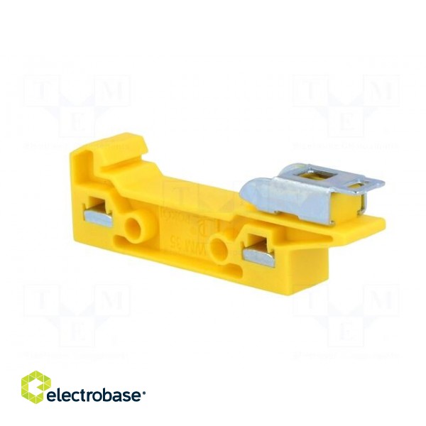 Mounting adapter | yellow | DIN | Width: 11mm | polyamide | TS35 paveikslėlis 8