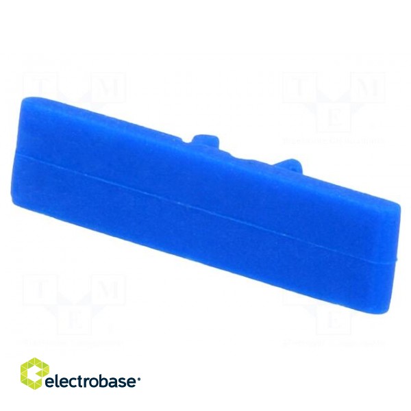 Protection | blue | Width: 5mm | polyamide | -25÷100°C | ZG-G2.5 image 1