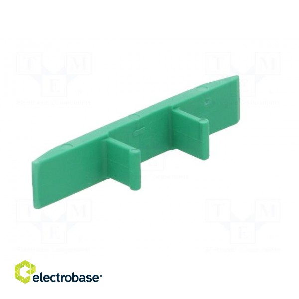 Protection | green | Width: 6.4mm | polyamide | -25÷120°C | UL94V-0 image 4