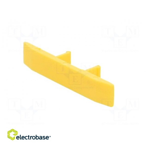 Protection | yellow | Width: 6.4mm | polyamide | -25÷120°C | UL94V-0 image 2