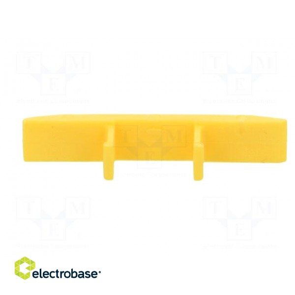 Protection | yellow | Width: 6.4mm | polyamide | -25÷120°C | UL94V-0 image 5