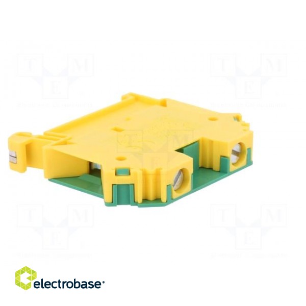 Splice terminal: rail | 0.5÷10mm2 | ways: 1 | terminals: 2 | polyamide image 8