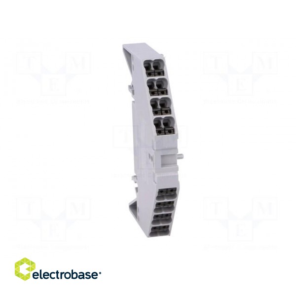 Splice terminal: rail | 1.5mm2 | ways: 1 | terminals: 16 | grey | 250VAC image 9