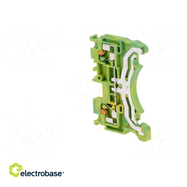 Splice terminal: rail | 0.2÷1.5mm2 | ways: 1 | terminals: 2 | TS35 | 500V image 4