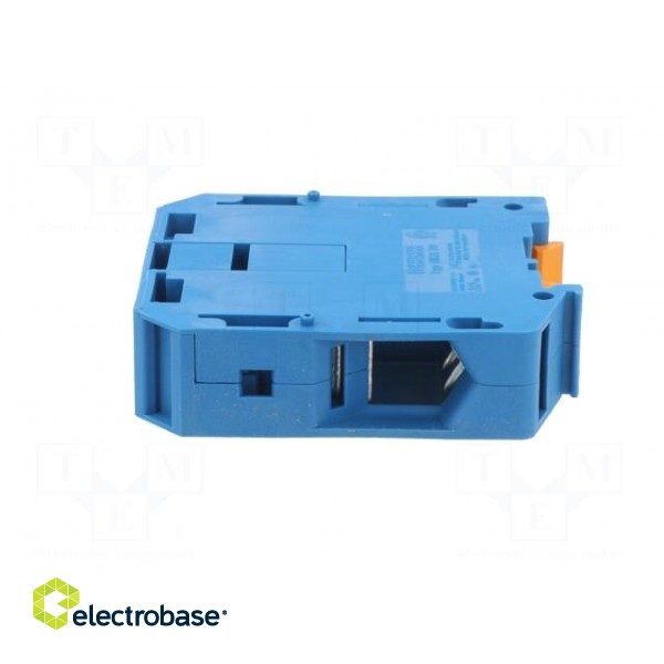 Splice terminal: rail | 70mm2 | ways: 1 | terminals: 2 | blue | UKH | 1kV image 3