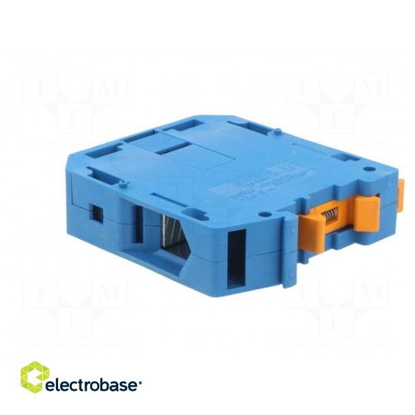 Splice terminal: rail | 70mm2 | ways: 1 | terminals: 2 | blue | UKH | 1kV image 4