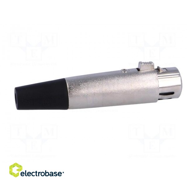 Plug | XLR | female | PIN: 3 | straight | for cable image 7