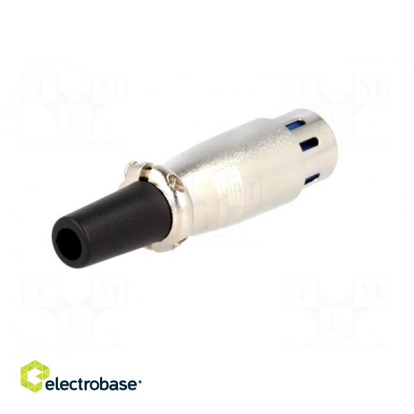 Plug | XLR | female | PIN: 3 | straight | for cable image 6