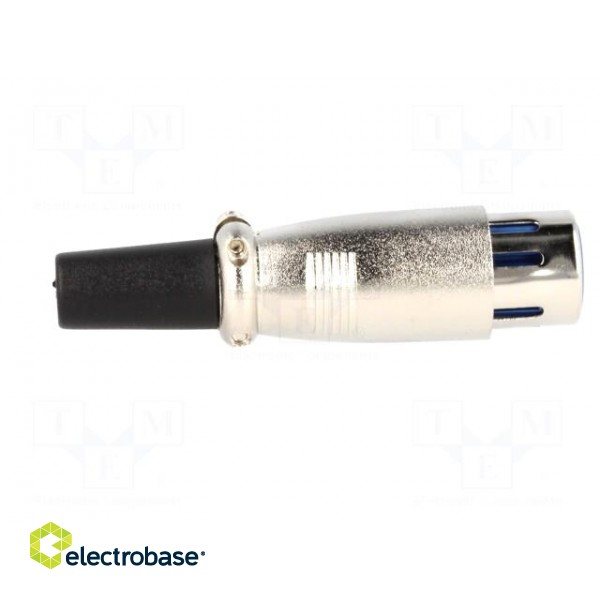 Plug | XLR | female | PIN: 3 | straight | for cable image 7
