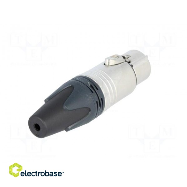 Plug | XLR | female | PIN: 3 | straight | for cable | soldering | 16A | 14AWG image 6