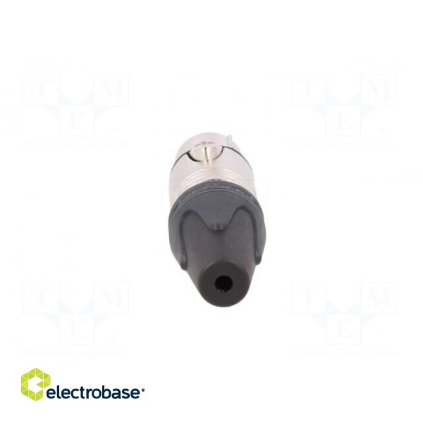 Plug | XLR | female | PIN: 3 | straight | EMC/EMI | for cable | soldering image 5
