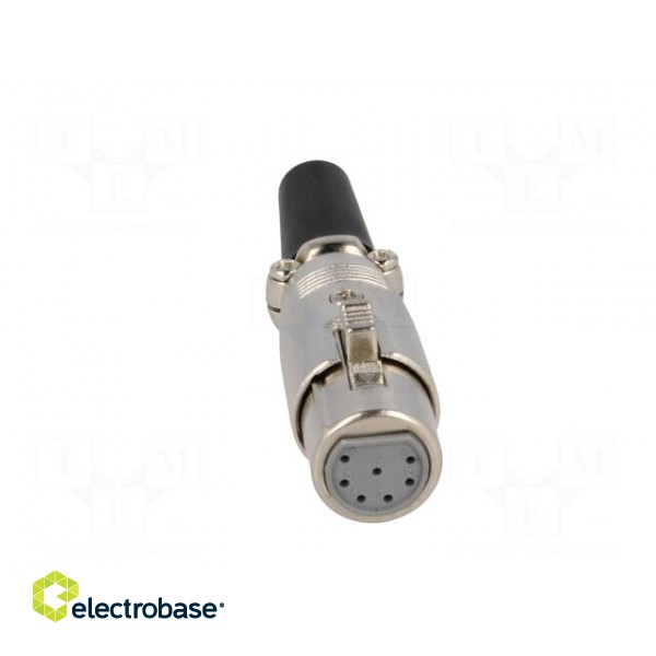 Plug | XLR | female | PIN: 7 | straight | for cable image 9