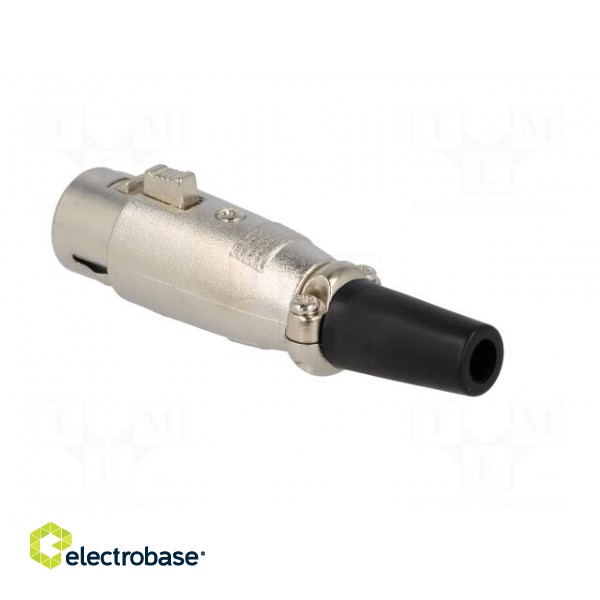 Plug | XLR | female | PIN: 7 | straight | for cable image 4