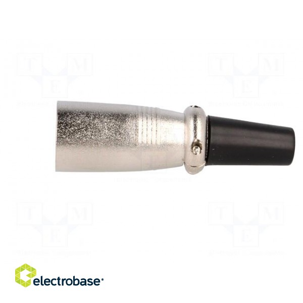 Plug | XLR | male | PIN: 3 | straight | for cable image 3
