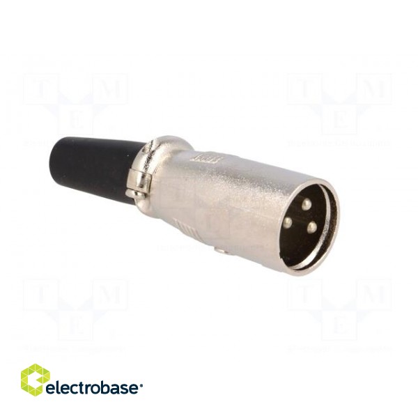 Plug | XLR | male | PIN: 3 | straight | for cable image 8
