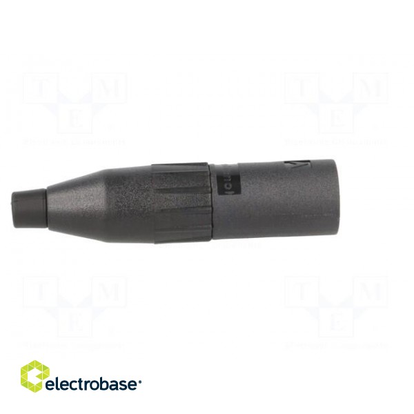 Plug | XLR | male | PIN: 3 | straight | for cable | soldering | 133V | 15A image 7