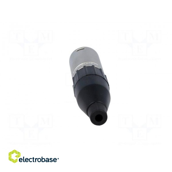 Plug | XLR | male | PIN: 3 | straight | for cable | soldering | 133V | 15A image 5
