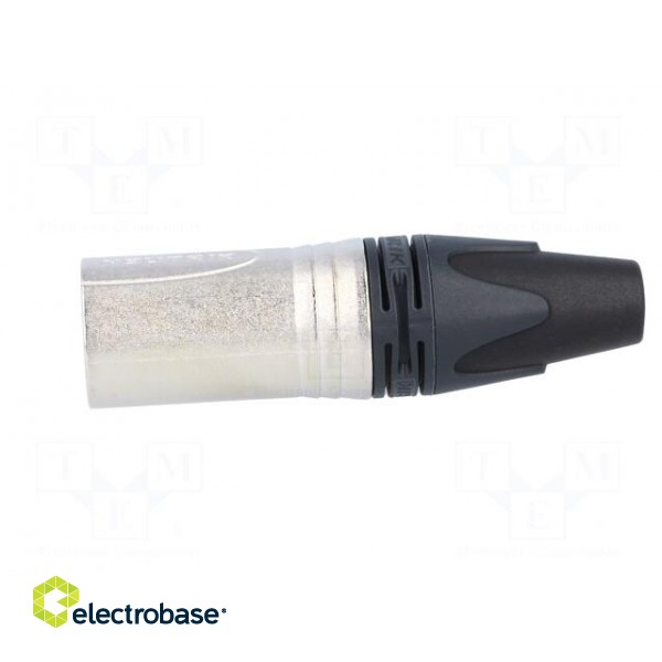 Plug | XLR | male | PIN: 3 | straight | for cable | soldering | 16A | 14AWG image 3