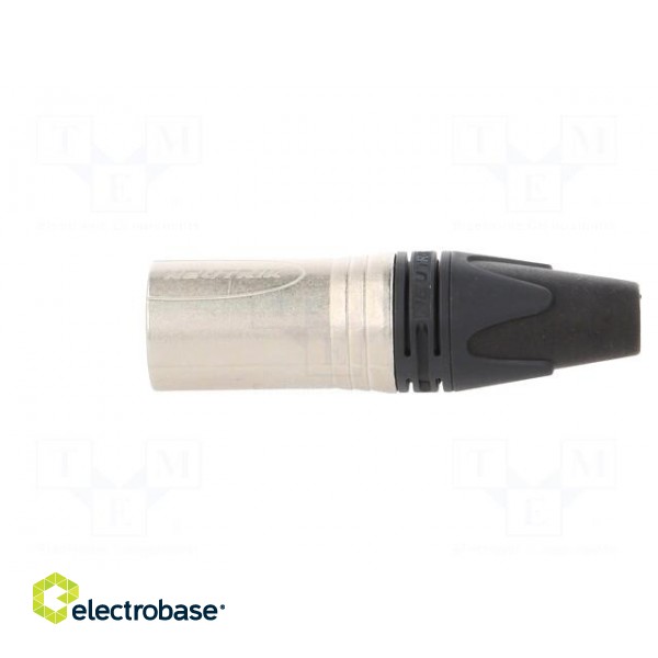 Plug | XLR | male | PIN: 3 | straight | for cable | soldering | 16A | 3.5÷8mm image 3