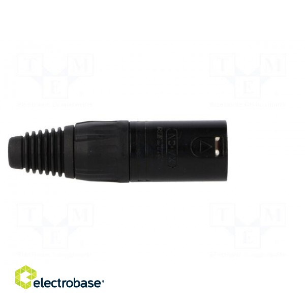 Plug | XLR | male | PIN: 3 | straight | for cable | soldering | 16A | 3.5÷8mm фото 7