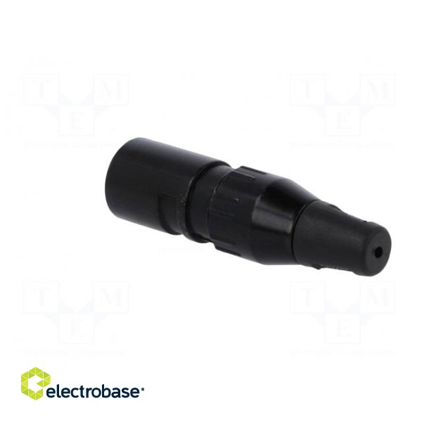 Plug | XLR | male | PIN: 3 | straight | for cable | soldering | 50V | 15A image 4