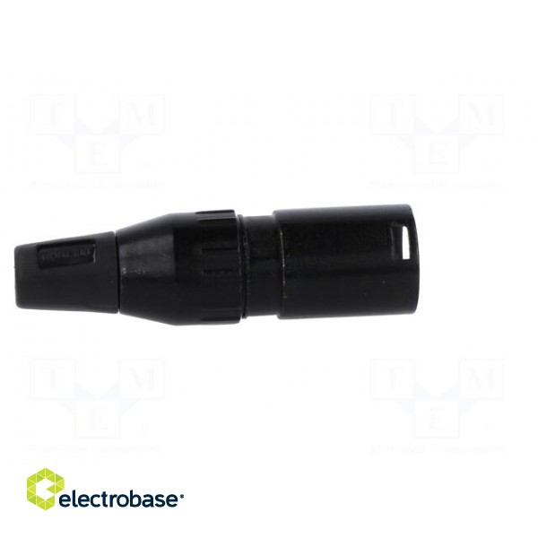 Plug | XLR | male | PIN: 3 | straight | for cable | soldering | 50V | 15A image 7