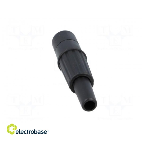 Plug | XLR | male | PIN: 3 | straight | for cable | soldering | black | 16A image 5