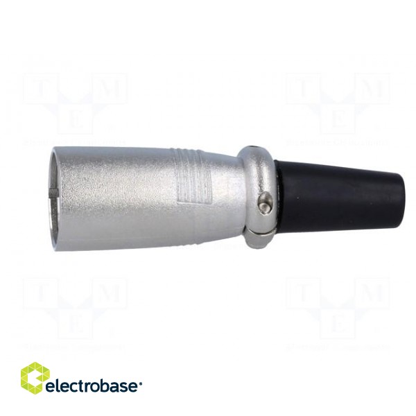 Plug | XLR | male | PIN: 4 | straight | for cable image 3