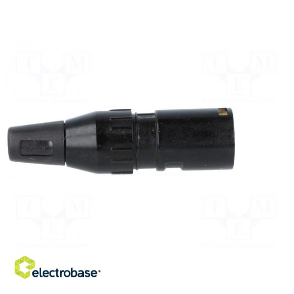 Plug | XLR | male | PIN: 4 | straight | for cable | soldering | 50V | 10A фото 7
