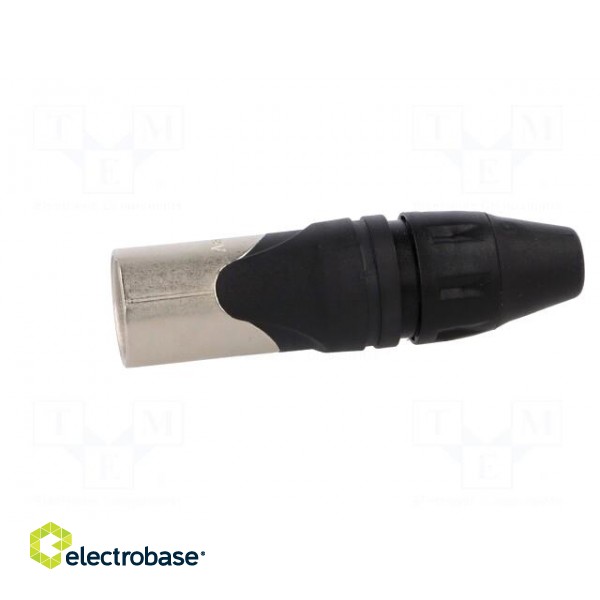 Plug | XLR | male | PIN: 5 | straight | for cable | soldering | 133V | 7.5A фото 3