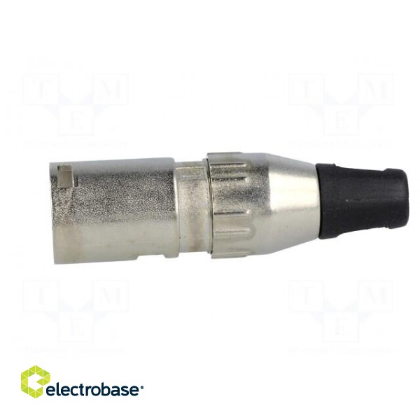 Plug | XLR | male | PIN: 5 | straight | for cable | soldering | 50V | 7.5A фото 3