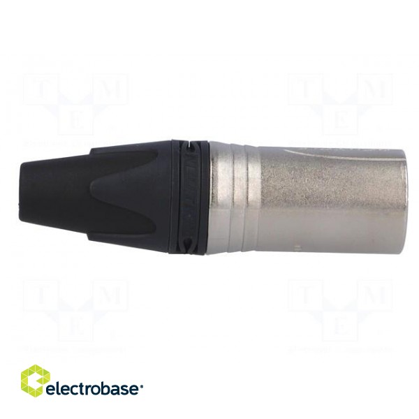 Plug | XLR | male | PIN: 5 | straight | for cable | soldering | 7.5A | 1mm2 image 7